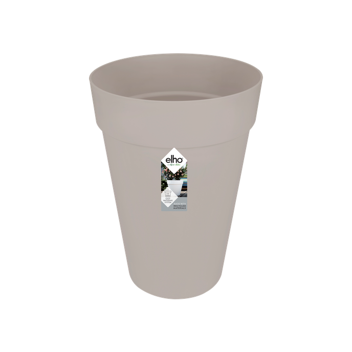 loft urban rond haut 35cm gris chaud